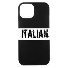 Strong Italian Energy Iphone 15 Plus Black Uv Print Pc Hardshell Case by ConteMonfrey