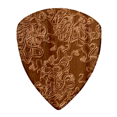 Venomous Elegance  Wood Guitar Pick (set Of 10) by dflcprintsclothing