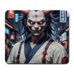 Demon Samurai Large Mousepad by AwesomeSauce