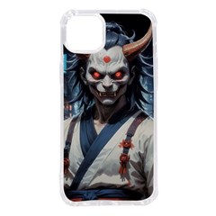 Demon Samurai Iphone 14 Plus Tpu Uv Print Case by AwesomeSauce