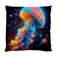 Cosmic Jellyfish Artwork Standard Cushion Case (two Sides) by ExtraAwesomeSauce