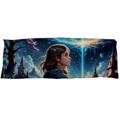 Enchanting Fantasy Night Sky Scene 21 x60  Body Pillow Case Dakimakura (two Sides) by ExtraAwesomeSauce