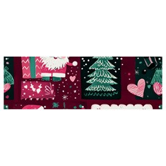 Christmas Santa Claus Banner And Sign 12  X 4  by Posterlux