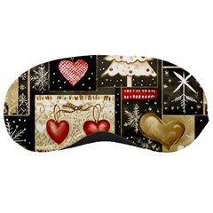 Christmas Reindeer Sleep Mask by Posterlux