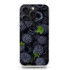 Blackberry Fruit, Fruit Iphone 15 Pro Tpu Uv Print Case by kyorashop23