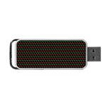 Geometric Abstract Pattern Line Portable USB Flash (One Side) Front