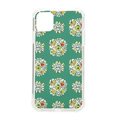 Retro 1960s Flowers Pattern 2 Iphone 11 Tpu Uv Print Case by violetheavensky