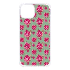 Retro 1880s Flowers Pattern 11 Iphone 13 Tpu Uv Print Case by violetheavensky