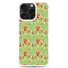 Retro 1880s Flowers Pattern 17 Iphone 15 Pro Max Tpu Uv Print Case by violetheavensky