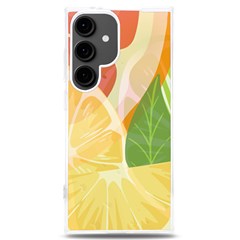 Citrus Fruit Healthy Vitamin Samsung Galaxy S24 Plus 6 7 Inch Tpu Uv Case by Paksenen