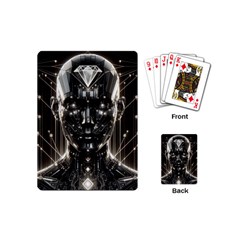 Robotics Robot Technology Future Playing Cards Single Design (mini) by Maspions