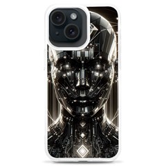 Robotics Robot Technology Future Iphone 15 Plus Tpu Uv Print Case by Maspions