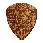 Weave Haeckel Lichenes Photobionten Wood Guitar Pick (Set of 10) Front