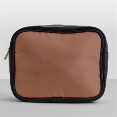 Mocha Mousse Hex Code #a47864 Mini Toiletries Bag (one Side) by dressshop