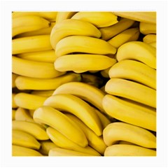 Bananas, Macro, Fruits, Ripe Bananas Medium Glasses Cloth by kyorashop23