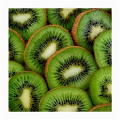 Kiwi Texture, Background With Kiwi, Fruits, Kiwi Medium Glasses Cloth by kyorashop23