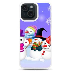 Let s Have Fun With Snowmen Iphone 15 Plus Tpu Uv Print Case by kyorashop23