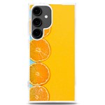 Orange, Slices, Fruit, Citrus Samsung Galaxy S24 Plus 6.7 Inch TPU UV Case Front