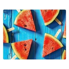 Watermelons, Fruits Premium Plush Fleece Blanket (large) by kyorashop23