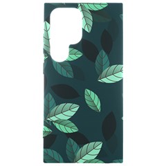 Foliage Samsung Galaxy S24 Ultra 6 9 Inch Black Tpu Uv Case by HermanTelo