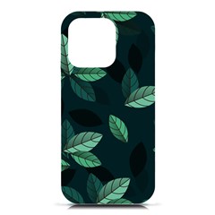 Foliage Iphone 16 Pro Black Uv Print Pc Hardshell Case by HermanTelo