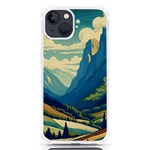 Mountains Nature Forest Landscape iPhone 13 TPU UV Print Case Front