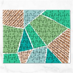 Geometric Colors  Pool Rectangular Jigsaw Puzzl by ConteMonfrey