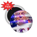 Donald Trump Flag 2.25  Magnets (10 pack)  Front