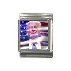 Donald Trump Flag Italian Charm (13mm) by vintagetrump