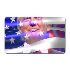 Donald Trump Flag Magnet (rectangular) by vintagetrump