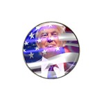 Donald Trump Flag Hat Clip Ball Marker (10 pack) Front