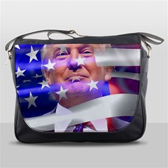 Donald Trump Flag Messenger Bag by vintagetrump