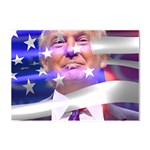 Donald Trump Flag Crystal Sticker (A4) Front