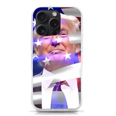 Donald Trump Flag Iphone 15 Pro Tpu Uv Print Case by vintagetrump