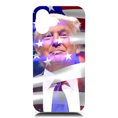 Donald Trump Flag Iphone 16 Plus Black Uv Print Pc Hardshell Case by vintagetrump