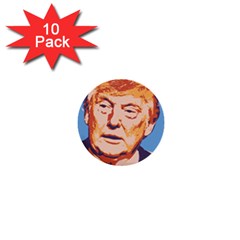 Orange Donald Trump 1  Mini Buttons (10 Pack)  by vintagetrump