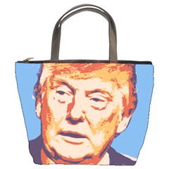 Orange Donald Trump Bucket Bag by vintagetrump