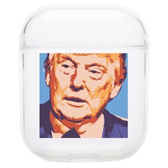 Orange Donald Trump Soft Tpu Airpods 1/2 Case by vintagetrump