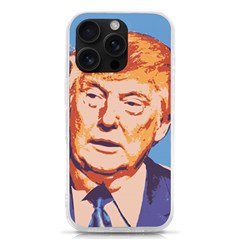 Orange Donald Trump Iphone 16 Pro Tpu Uv Print Case by vintagetrump