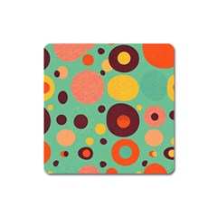 Geometric Design 11 Square Magnet