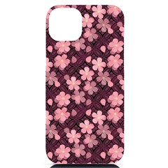 Cherry Blossoms Japanese Iphone 14 Plus Black Uv Print Pc Hardshell Case by HermanTelo