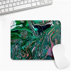 Malachite  Small Mousepad by kaleidomarblingart