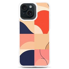 Minimalist Pattern With Simple Lines And Shapes, Creating A Clean And Modern Aesthe Iphone 15 Plus Tpu Uv Print Case by myclothy