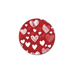 Valentine Golf Ball Marker (4 pack) Front