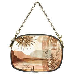 Abstract Sun Boho Bohemian Design Chain Purse (one Side) by Salmanaz77