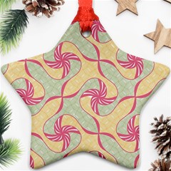 Abstract Pattern Design Scrapbooking Ornament (star) by Paksenen