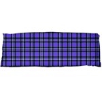 Blue Tartan Plaid 1 21 x60  Body Pillow Case Dakimakura (Two Sides) Front