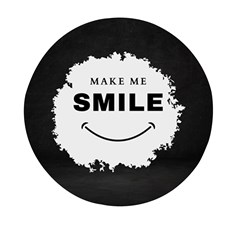 Black And White Simple Make Me Smile T Shirt 20250203 014057 0000 Mini Round Pill Box (pack Of 5) by Cowcow2005