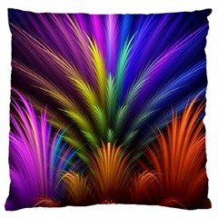 Abstract Colors - , Abstract Colors Standard Premium Plush Fleece Cushion Case (one Side) by kyorashop23