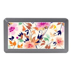 Abstract Floral Background Memory Card Reader (mini) by kyorashop23